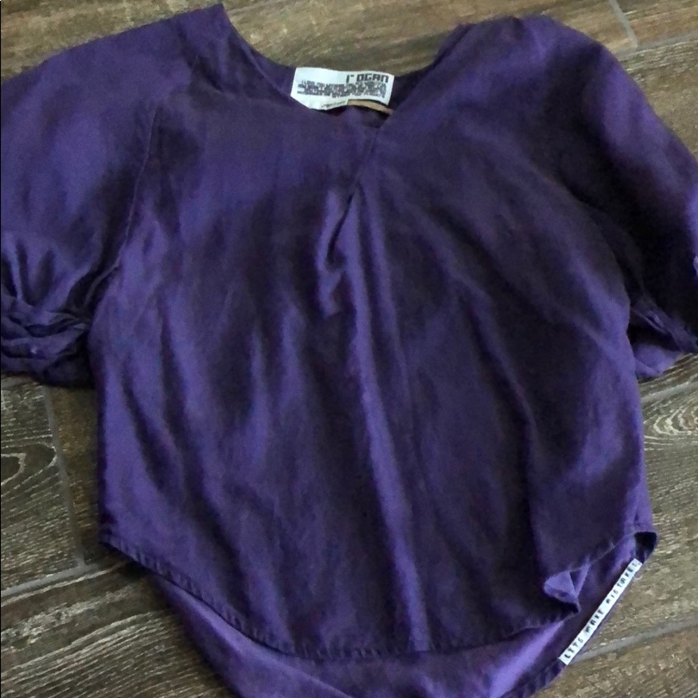 Rogan Purple Blouse